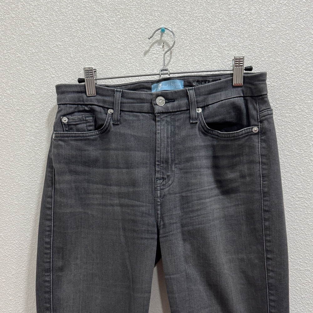7 For All Mankind Skinny Jeans Gray size 28 Seven Mankind